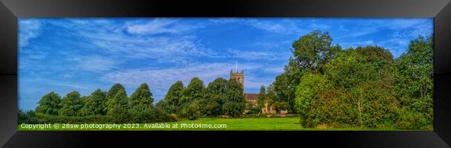 Under a Greasley Skies. Framed Print by 28sw photography