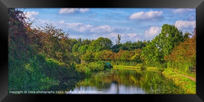 An Erewash Change - (Panorama.) Framed Print by 28sw photography