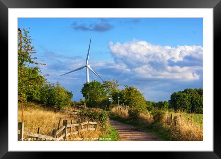 Leading walks to the Turbine. Framed Mounted Print by 28sw photography