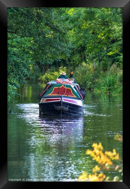 September Boating. Framed Print by 28sw photography