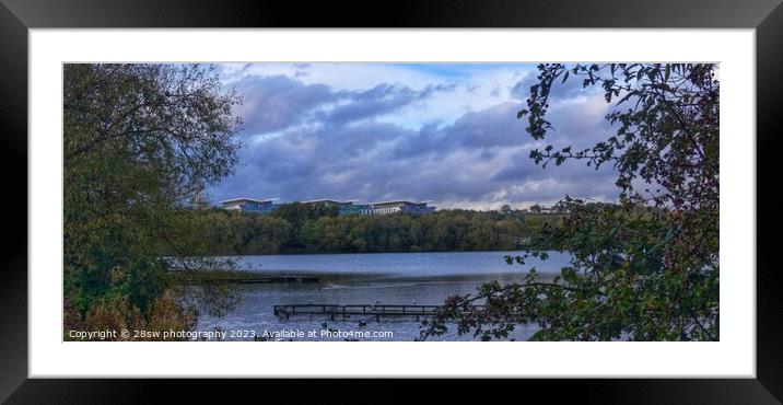A Landed Ship - (Panorama.) Framed Mounted Print by 28sw photography