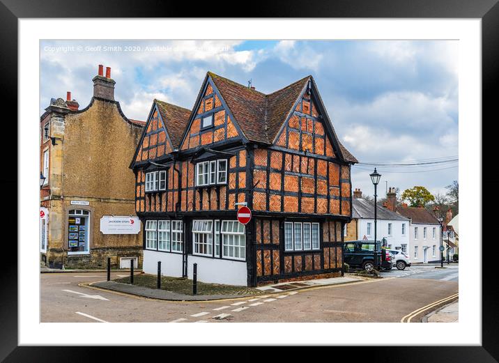 Spread Eagle Hotel in Midhurst Framed Mounted Print by Geoff Smith