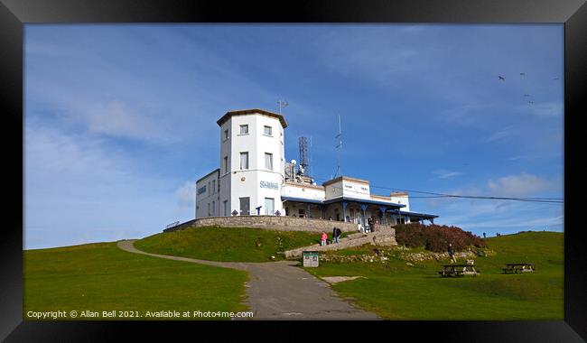 Visitor centre Great Orme Framed Print by Allan Bell