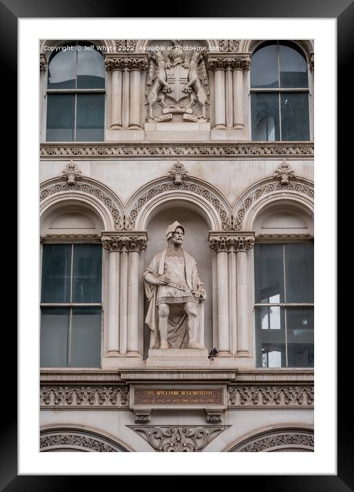 Landmark architecture on London's High Holborn Framed Mounted Print by Jeff Whyte