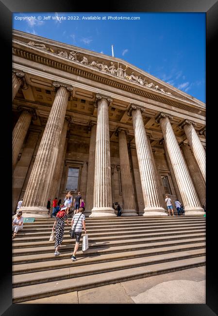 British Museum in London Framed Print by Jeff Whyte