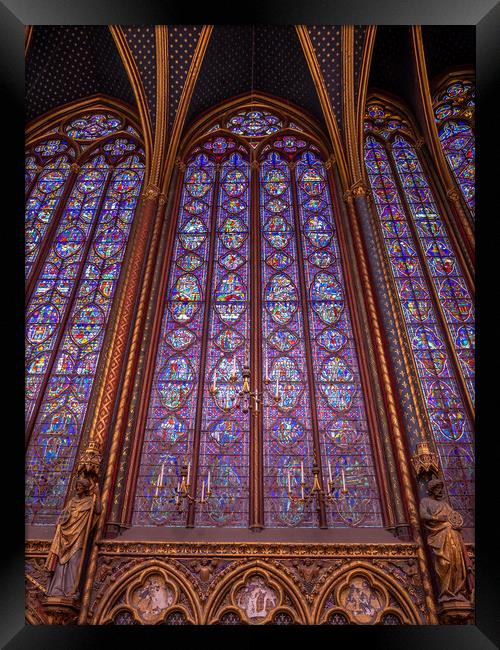 Sainte-Chapelle Framed Print by Jeff Whyte