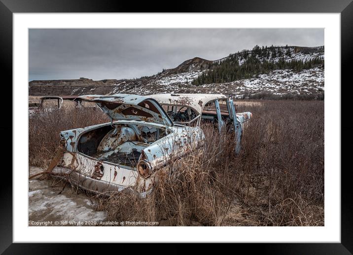 Abandoned  Framed Mounted Print by Jeff Whyte