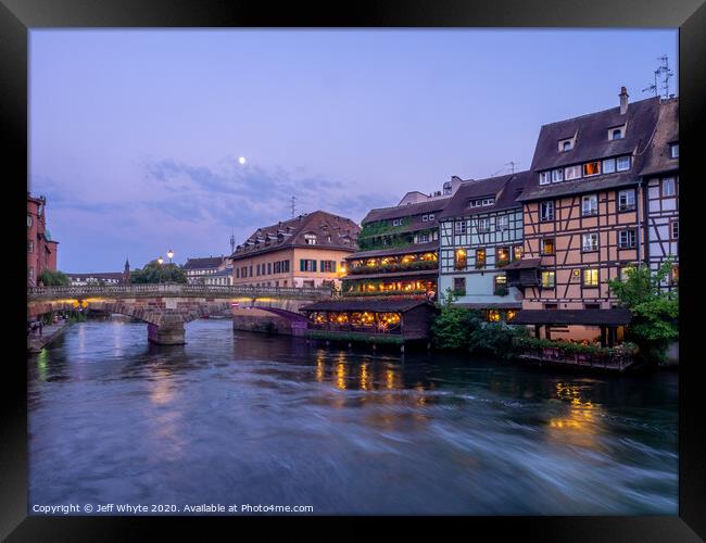 Petite France, Strasbourg Framed Print by Jeff Whyte