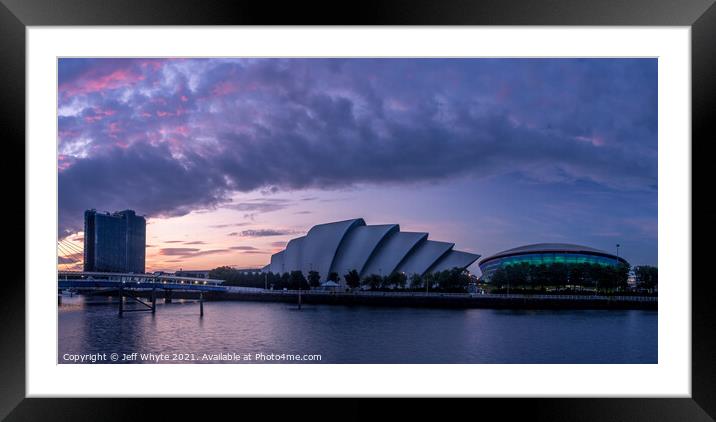 Glasgow, Scotland Framed Mounted Print by Jeff Whyte