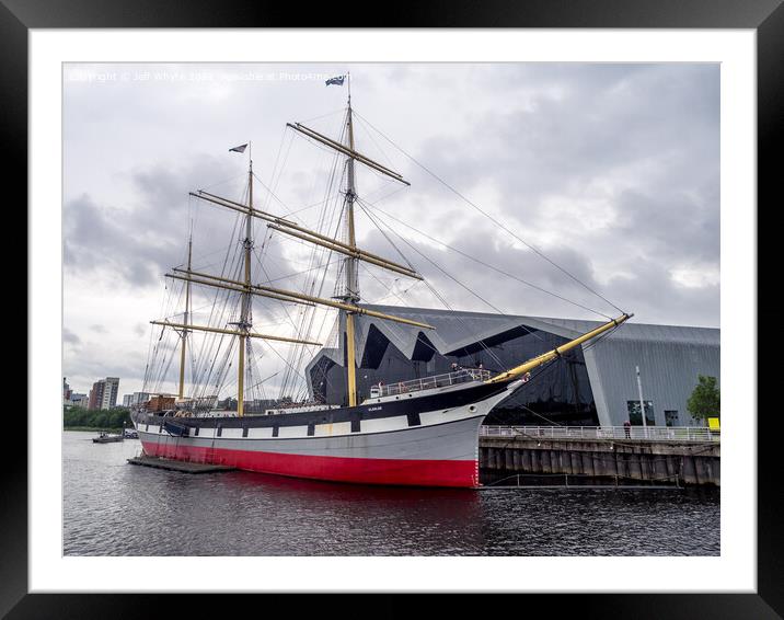 Riverside Museum in Glasgow Framed Mounted Print by Jeff Whyte