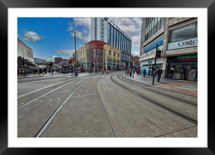 City of Birmingham  Framed Mounted Print by Hectar Alun Media