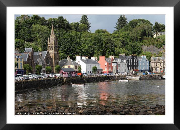 Tobermory and Harbour, Isle of Mull Framed Mounted Print by Imladris 