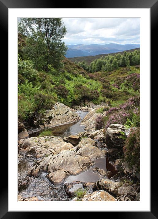 Edramucky Trail, Ben Lawers, Scotland Framed Mounted Print by Imladris 