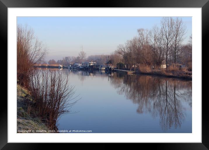 Old Sas Marina, Lebbeke, Belgium Framed Mounted Print by Imladris 