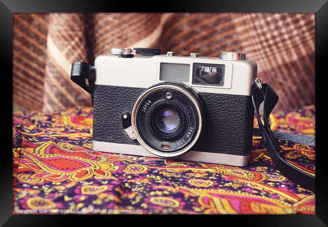 Retro Camera Vintage Still life Framed Print by Imladris 