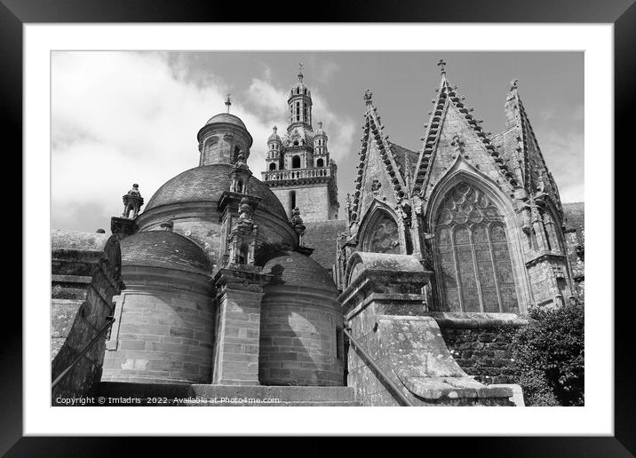 Saint-Germain, Pleyben, Brittany, France Framed Mounted Print by Imladris 