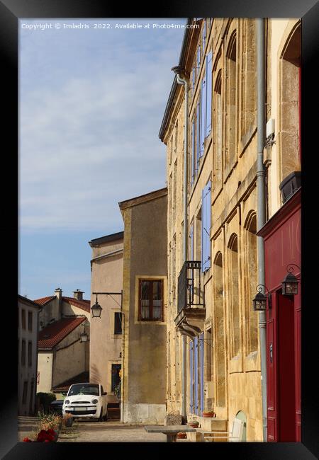 Town Square, Montmédy, France Framed Print by Imladris 