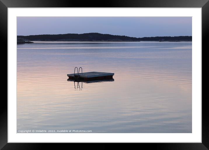 Dive into Tranquillity, Sweden Framed Mounted Print by Imladris 