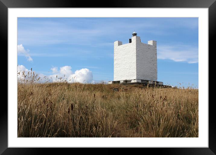 Isle of Whithorn Tower, Galloway, Scotland Framed Mounted Print by Imladris 