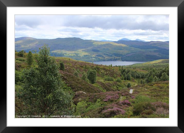 Edramucky Trail, Ben Lawers National Nature Reserv Framed Mounted Print by Imladris 