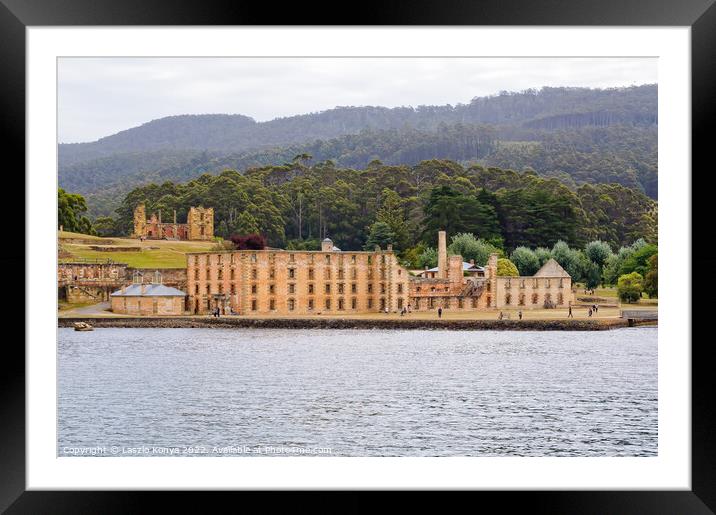 Port Arthur Historic Site - Tasmania Framed Mounted Print by Laszlo Konya