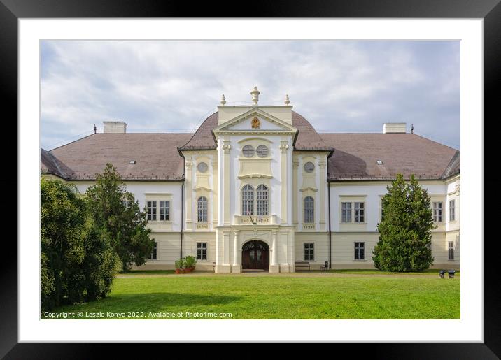 Forgach Palace - Szecseny Framed Mounted Print by Laszlo Konya