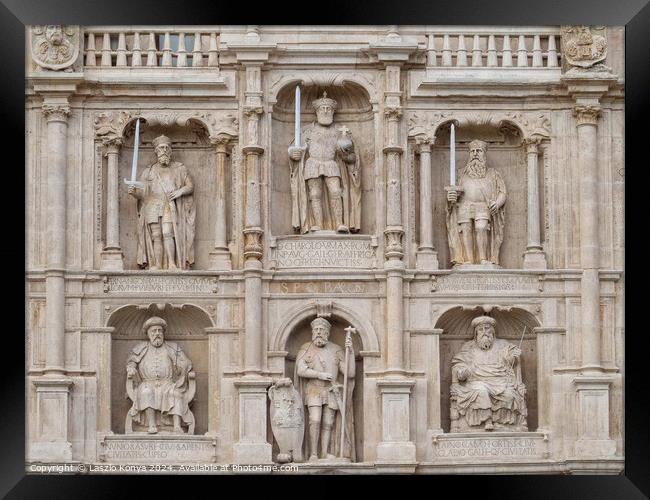 Arco de Santa Maria - Burgos Framed Print by Laszlo Konya