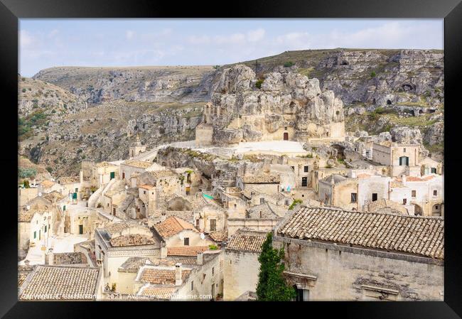 Chiesa di Madonna de Idris - Matera Framed Print by Laszlo Konya