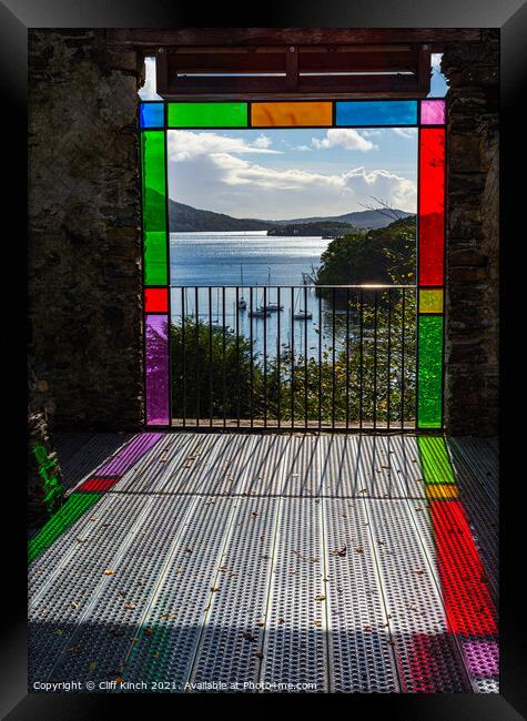 A Kaleidoscope of Lake Windermere Framed Print by Cliff Kinch