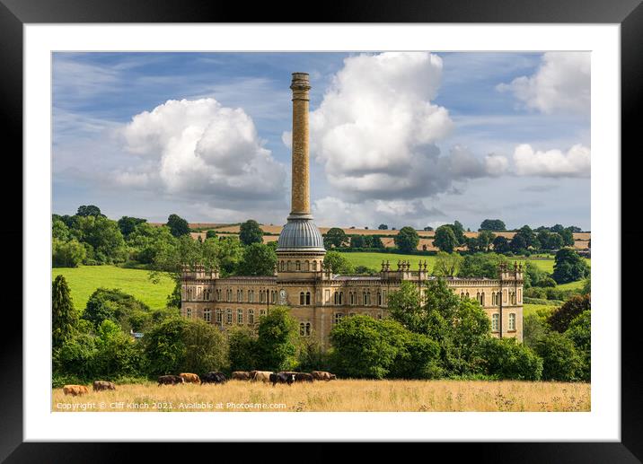 Bliss Mill Chipping Norton Framed Mounted Print by Cliff Kinch