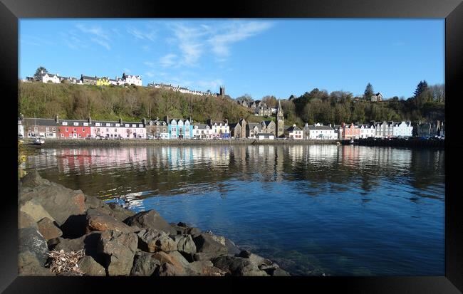 Tobermory  Framed Print by Mervyn Tyndall