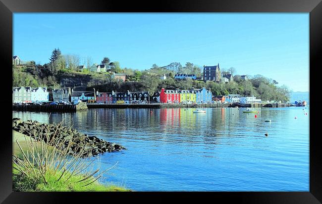 Tobermory  Framed Print by Mervyn Tyndall