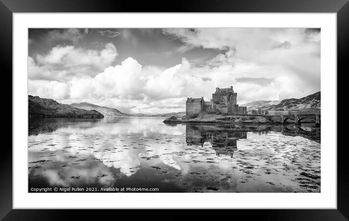 Eilean Donan Castle Framed Mounted Print by Nigel Pullen