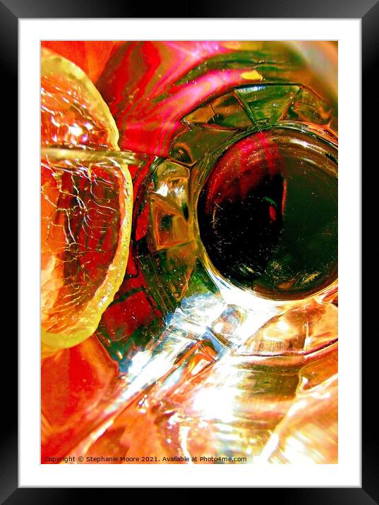 Abstract 2021 149 Framed Mounted Print by Stephanie Moore