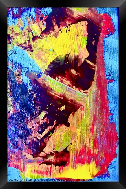 Abstract 2021 178 Framed Print by Stephanie Moore