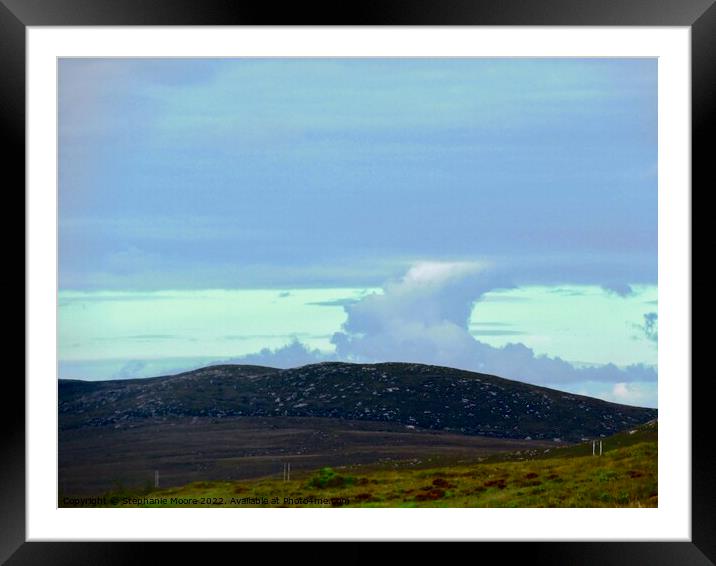 Unusual clouds in Donegal Framed Mounted Print by Stephanie Moore