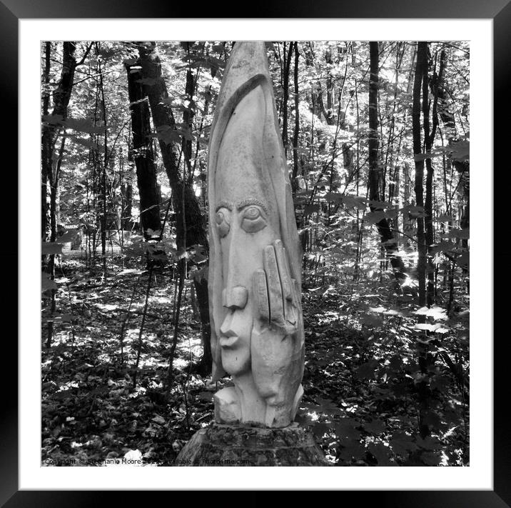 Statue #16 Framed Mounted Print by Stephanie Moore