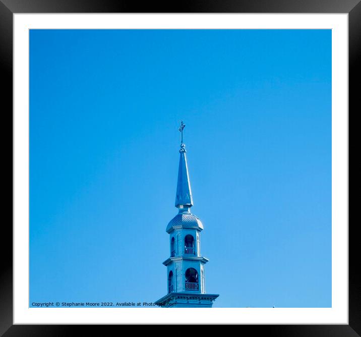 Steeple of St. Clement's Church, Ottawa Framed Mounted Print by Stephanie Moore