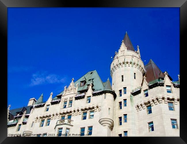 The Chateau Laurier Hotel, Ottawa, ON Framed Print by Stephanie Moore