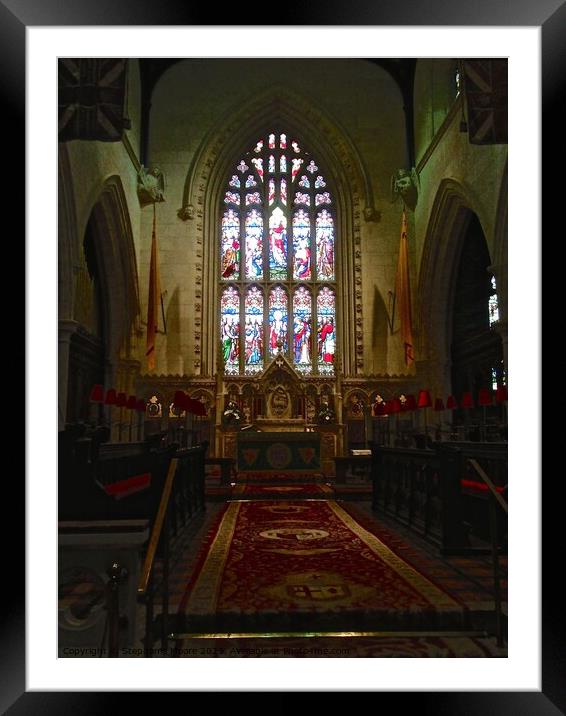 St. Columba's Catholic Church, Derry Framed Mounted Print by Stephanie Moore