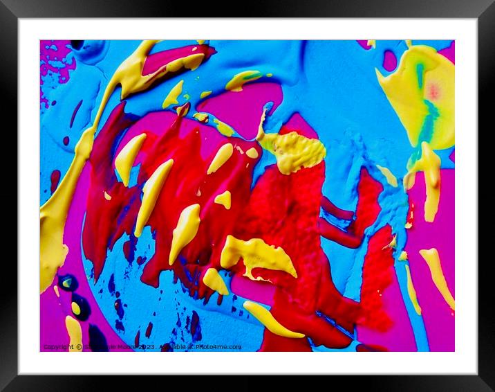 Abstract 237 Framed Mounted Print by Stephanie Moore