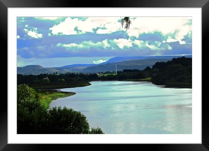 Lough Erne Framed Mounted Print by Stephanie Moore