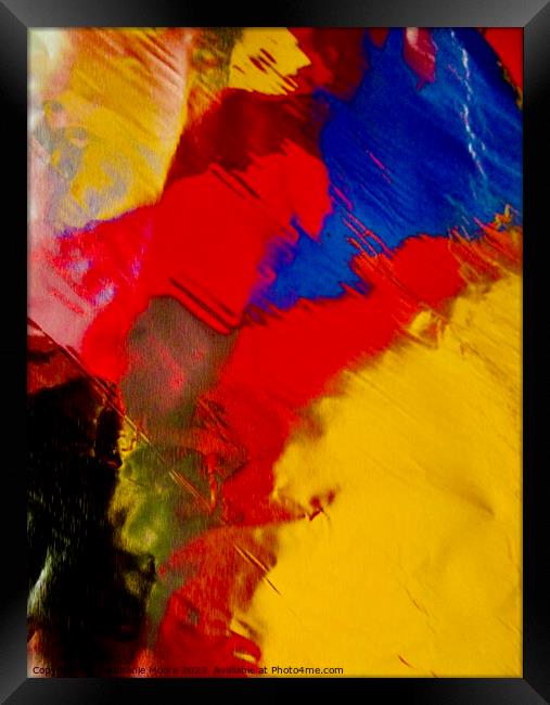 Abstract 790 Framed Print by Stephanie Moore