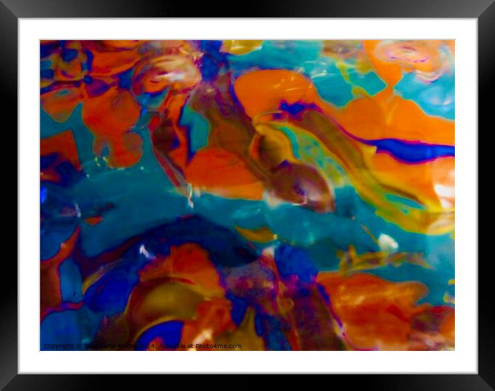 Abstract 2024 4 Framed Mounted Print by Stephanie Moore