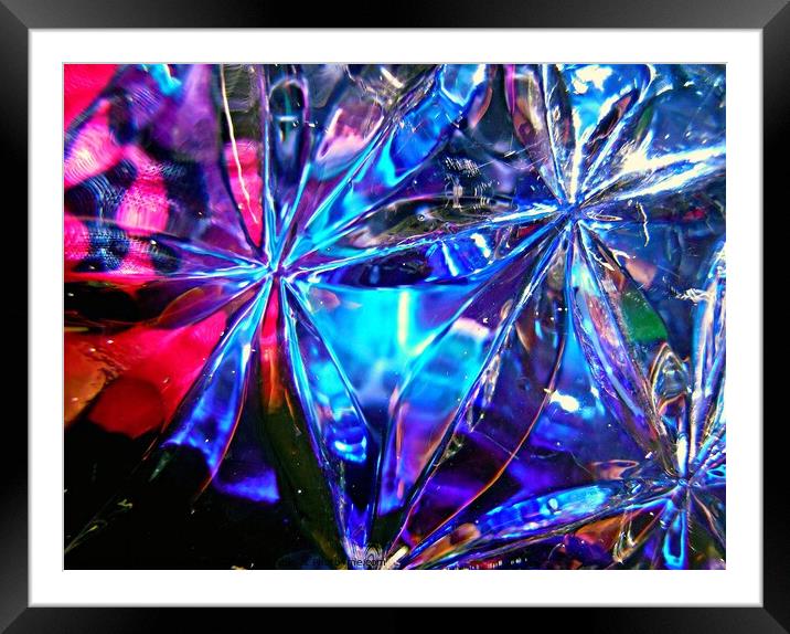 Abstract 10242 Framed Mounted Print by Stephanie Moore