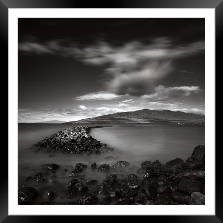 Old Hawaiian Fishpond on Maui, Hawaii Framed Mounted Print by Kyungho Kim