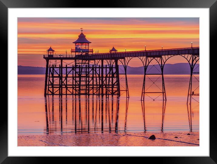 Reflection on the sea Framed Mounted Print by Rory Hailes