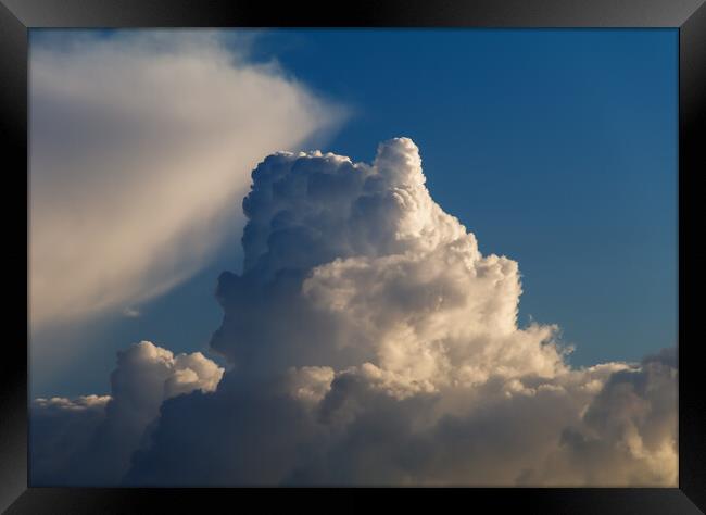 Cumulus cloud Framed Print by Rory Hailes