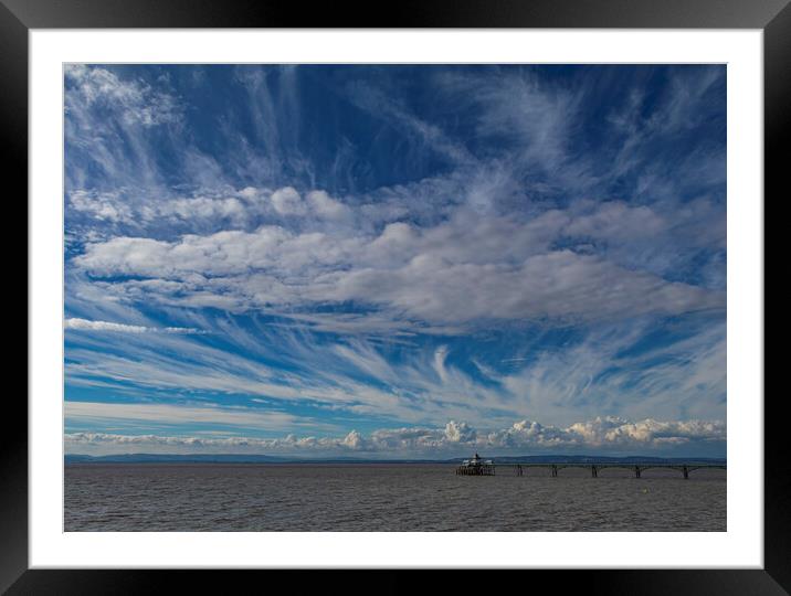 Sky cloud Framed Mounted Print by Rory Hailes