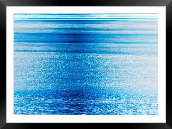 Blue sunset Framed Mounted Print by Rory Hailes